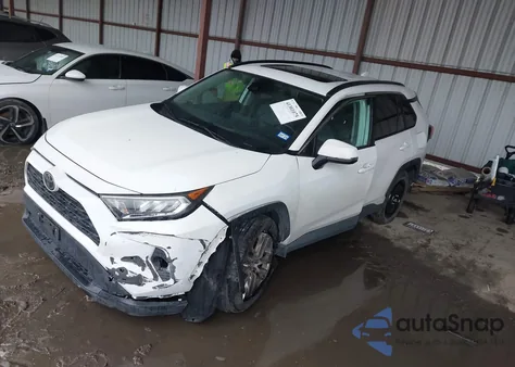2019 Toyota Rav4 Xle Premium z USA, uszkodzony, nr VIN 2T3C1RFV9KC007255